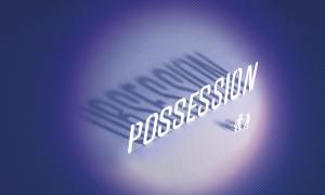 possession obsession in purple background 