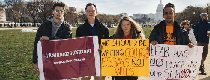 Student Protesters | Kalamazoo, Michigan | TT Article