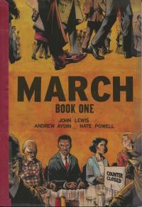 The cover of John Lewis' graphic novel