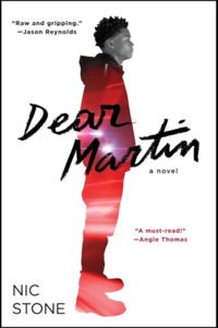 Cover of 'Dear Martin' by Nic Stone.