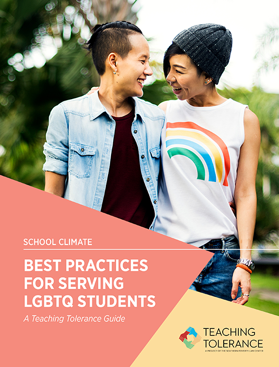 LGBTQ, Best Practices for Serving LGBTQ Students cover, Publication