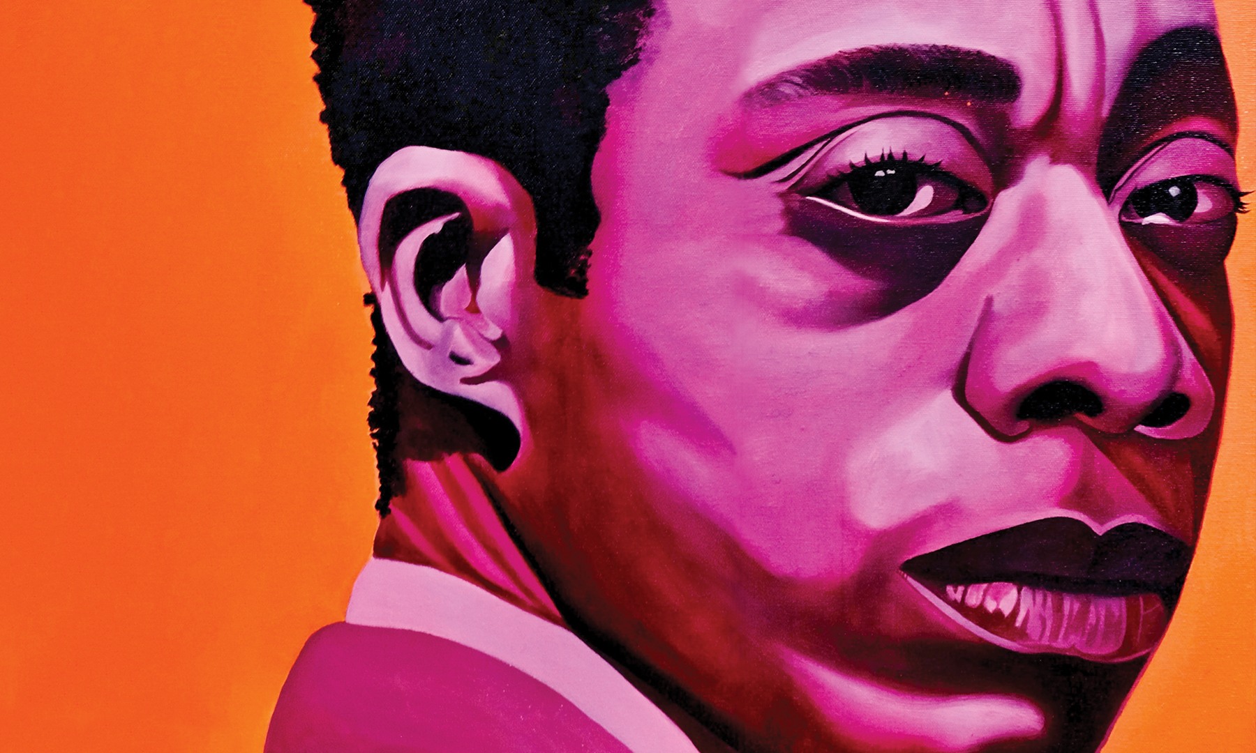 James Baldwin, One World Poster, LFJ Magazine, Issue 3, Fall 2022