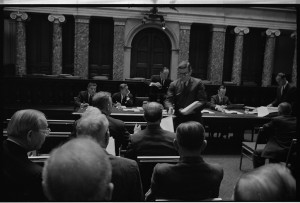 Republican Senators during a meeting on amendments to the Civil Rights Act, 1964