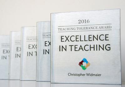 Excellence in Teaching Awards 2016