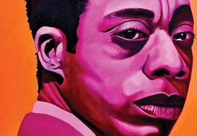 Illustration of James Baldwin.