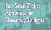 Fun Social Justice Activities Web Image