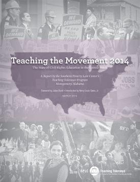 TTM 2014 Cover, image of US map with civil rights photo collage in background