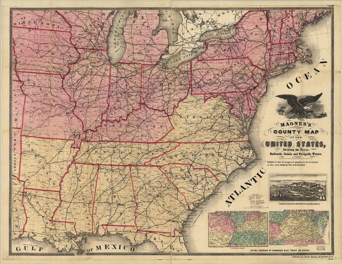 Teaching Tolerance Civil War map 