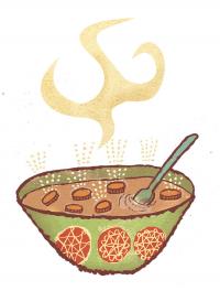 Teaching Tolerance illustration of a Chicken Soup