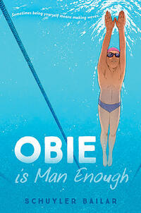 Book cover of 'Obie is Man Enough.'